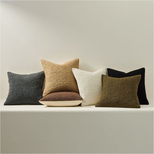聚酯枕套 - Cosy Boucle - West Elm - 棉质