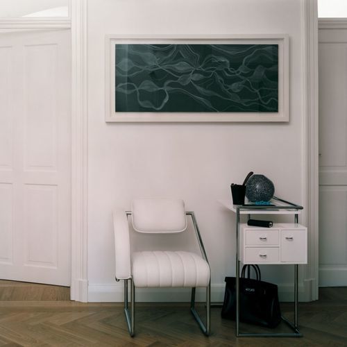 现代风格边桌 - PETITE COIFFEUSE - CLASSICON - MDF / 钢座桌脚 / 正方形