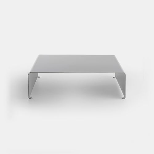 现代风格茶几 - LA TABLE BASSE - MDF Italia - 带漆铝 / 彩绘铝桌脚 / 长方形