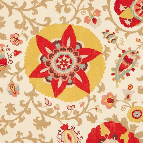 室内装饰面料 - GIPSY - TOILES DE MAYENNE - 用于窗帘 / 用于遮光卷帘 / 花朵图案