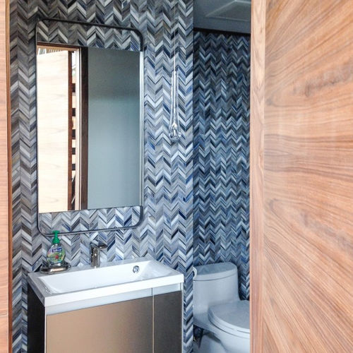 玻璃马赛克 - SWINGIN' CHEVRON - ARTISTIC TILE - 高亮光 / 室内 / 墙面