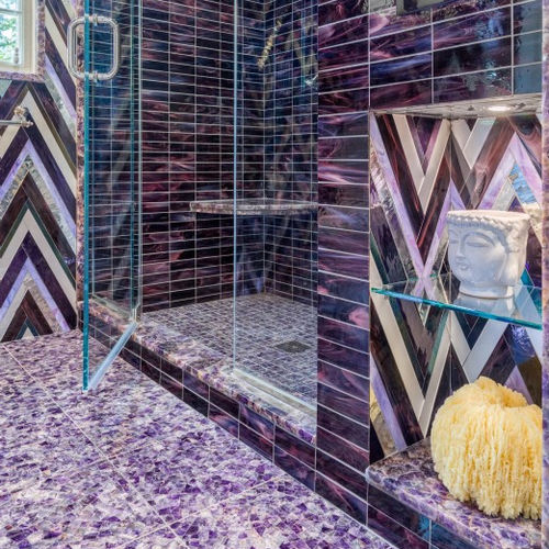 半宝石瓷砖 - AMETHYST - ARTISTIC TILE - 抛光 / 浴室 / 墙面