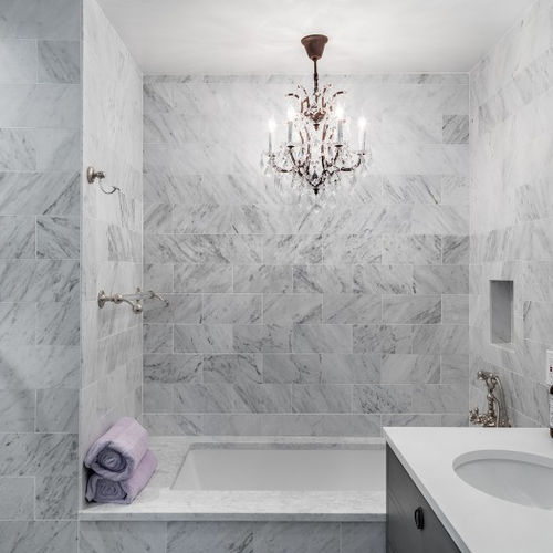 大理石瓷砖 - BIANCO CARRARA - ARTISTIC TILE - 抛光 / 室内 / 墙面