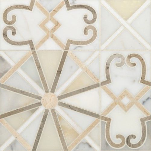 天然石材瓷砖 - COLLAGE - ARTISTIC TILE - 抛光 / 室内 / 地面用