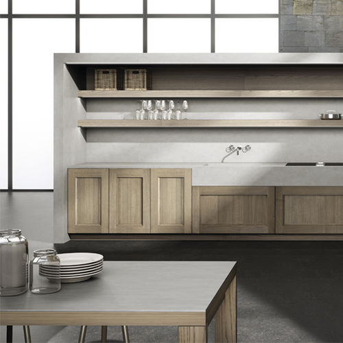 现代风格厨房 - TIMELESS CASTAÑER FERNOR - MUEBLES DOCA - 木制贴皮 / 玻璃 / 石材
