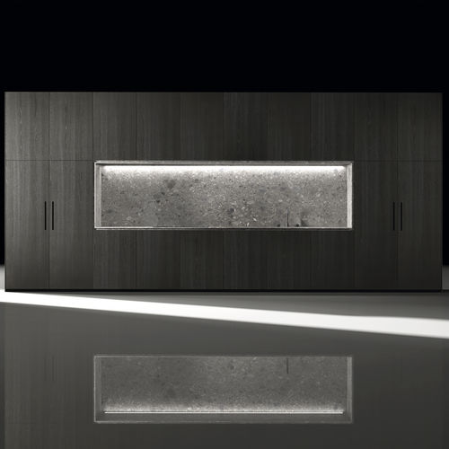 现代风格厨房 - BARNA TINT OLMO - MUEBLES DOCA - 榆木 / 石材 / 带手柄