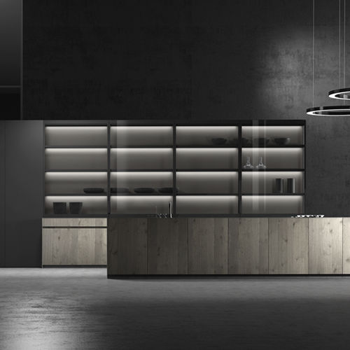 现代风格厨房 - TEXTURA OCEANIC - MUEBLES DOCA - 木质 / U 形 / 无把手