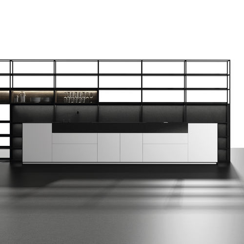 现代风格厨房 - ALBENS SEDAMAT  - MUEBLES DOCA - 玻璃 / 层压材料 / 木制贴皮