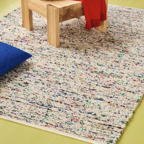 现代风格地毯 - TECHNICOLOUR FLOCK  - KVADRAT - 彩色 / 棉质 / 新西兰羊毛