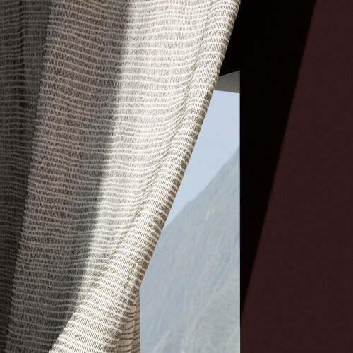 窗帘面料 - STREAM LINE - KVADRAT - 波纹 / 羊毛 / 棉质