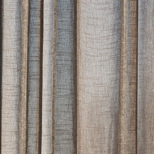 窗帘面料 - AVEN - KVADRAT - 几何 / 亚麻 / 聚酯