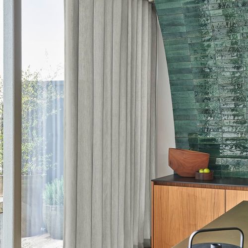 窗帘面料 - SILENT WAVES - JAB ANSTOETZ FABRICS - 单色 / Textilene® 材质 / 装饰