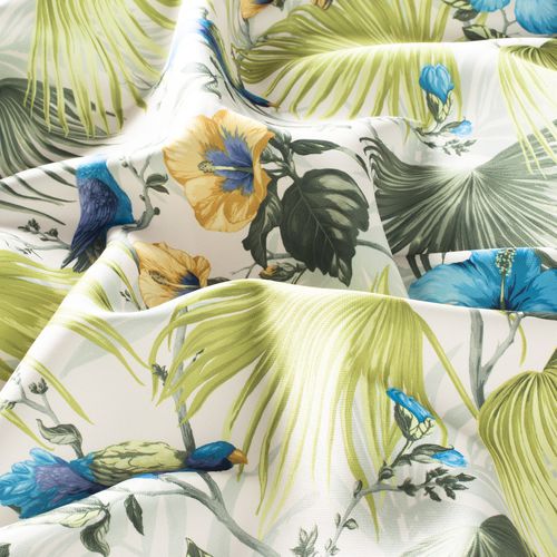 室内装饰面料 - MEDITERRANEO - JAB ANSTOETZ FABRICS - 用于窗帘 / 自然图案 / 聚酯