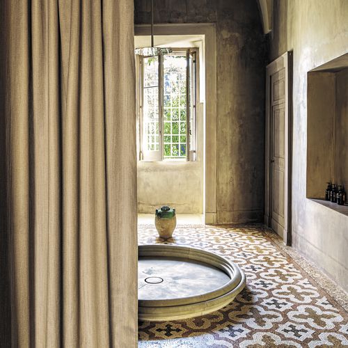 窗帘面料 - ANAHITA - Fischbacher 1819 - 单色 / 聚酯 / Trevira CS®