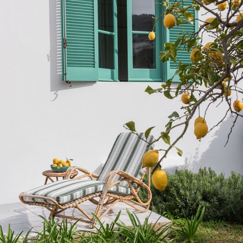室内装饰面料 - CAPRI VILLA JOVIS   - Fischbacher 1819 - 用于窗帘 / 遮阳 / 条纹