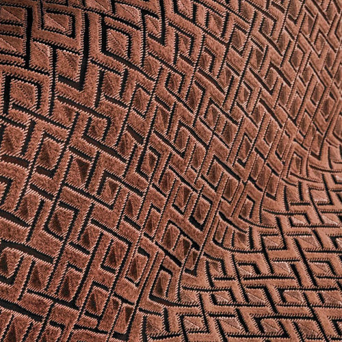 室内装饰面料 - DJEMBE  - Fischbacher 1819 - 几何图案 / 棉质 / 粘胶