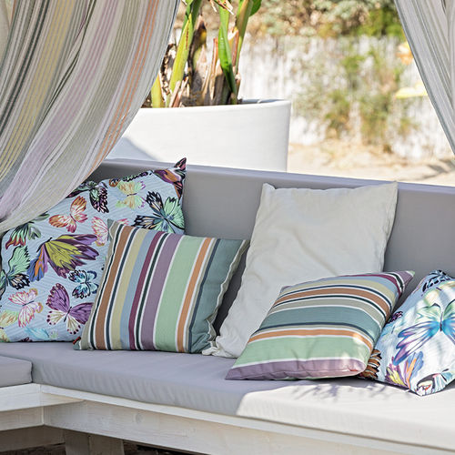 室内装饰面料 - VANESSA - MISSONI HOME - 条纹 / 彩色 / 用于室外