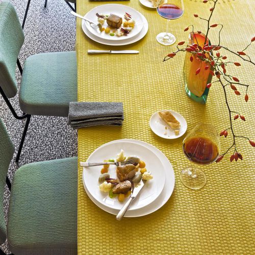 室内装饰面料 - ALMORÒ - Rubelli - 用于窗帘 / 单色 / 棉质
