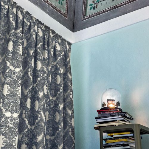 室内装饰面料 - FIAMMETTA - Rubelli - 用于窗帘 / 图案 / Trevira CS®