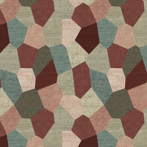 毛圈满铺地毯 - CANVAS COLLAGE : OCTO - egetæpper - 编织 / 复合陶瓷 / 丝绒