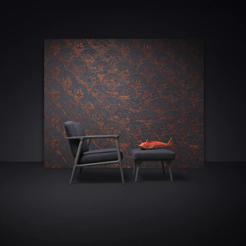 现代风格脚凳 - Zio  - moooi - 布料 / 栎木 / Marcel Wanders 设计