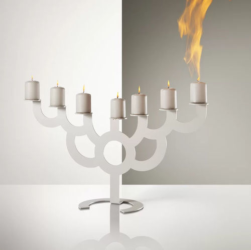 粉末涂层钢烛台 - Bold - moooi