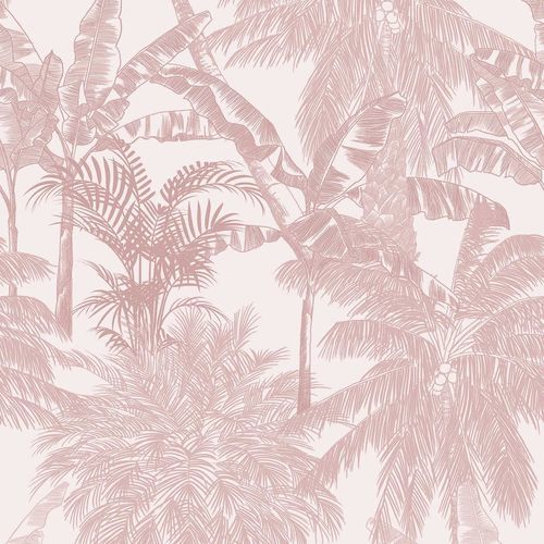现代风格墙纸 - PALMS QUARZO - Coordonné - 乙烯基 / 自然图案 / 仿墙纸