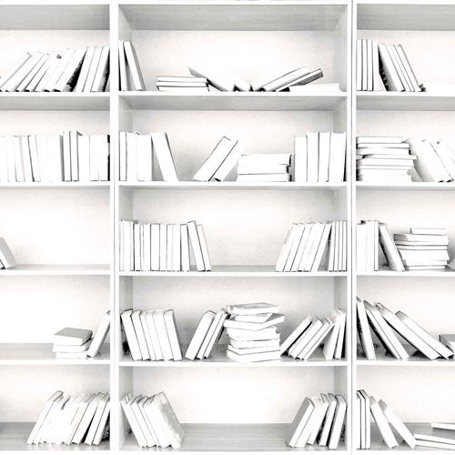 现代风格墙纸 - SHELVING - Coordonné - 布料 / 乙烯基 / 图书馆