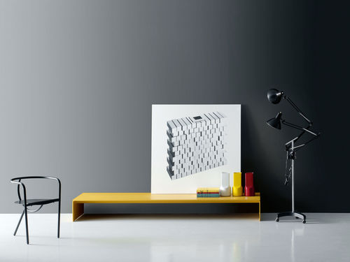 现代风格长椅 - MODERN LIGHT  - Porro - MDF / 金属 / Piero Lissoni 设计