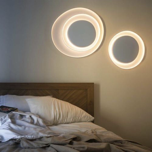 现代风格壁灯 - BAHIA MINI - FOSCARINI/梵卡尼尼 - 室内 / 聚碳酸酯 / 圆形