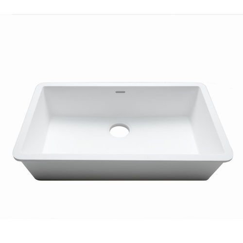 嵌入式台盆 - BASIC C824  - KRION – PORCELANOSA Grupo - 坚硬表面 / Krion® / 单
