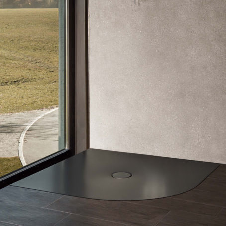 转角淋浴房底盆 - BetteFloor Corner - Bette GmbH & Co. KG - 放置式 / 钛 / 防滑