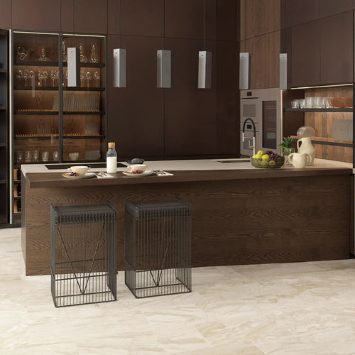 现代风格厨房 - E6.70 · E3.70 - GAMADECOR – PORCELANOSA Grupo - 木质 / L 形 / 大型