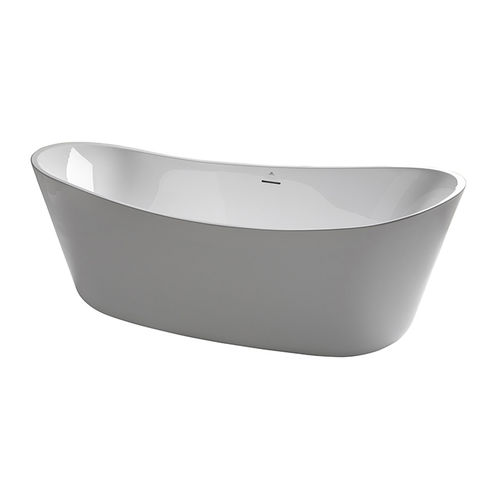 椭圆浴缸 - LOUNGE FLUID - NOKEN – PORCELANOSA BATHROOMS - 不对称 / 岛台式 / 住宅用