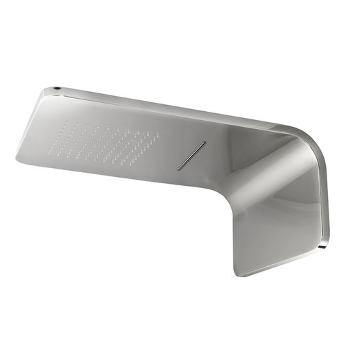 壁挂淋浴莲蓬头 - LOUNGE - NOKEN – PORCELANOSA BATHROOMS - 长方形 / 雨水 / 瀑布型