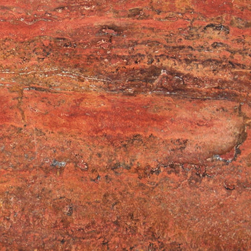 钙华天然石板 - RED TRAVERTINE - FURRER - 用于室内 / 用于整体厨房 / 用于楼板