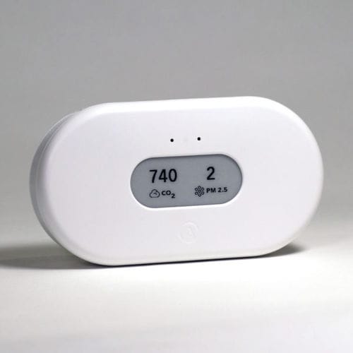 温度探测器 - Airthings Space Pro - Elta - 湿度 / CO2 / 压力
