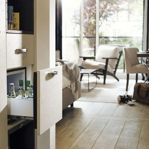 紧凑型迷你吧冰箱 - PRIMO UK - Minibar Systems - 玻璃门 / 抽屉 / 箱式