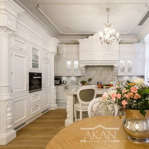 经典风格厨房 - ROYAL - AKAN-handmade furniture - 实木 / 岛台式 / 手工