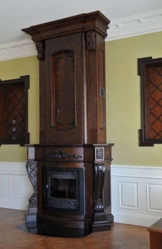 传统风格壁炉框 - OTHER - AKAN-handmade furniture - 木质