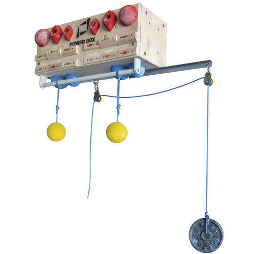 室内儿童攀爬设施 - POWER BOX : PULLEY SYSTEM   - Walltopia - 训练