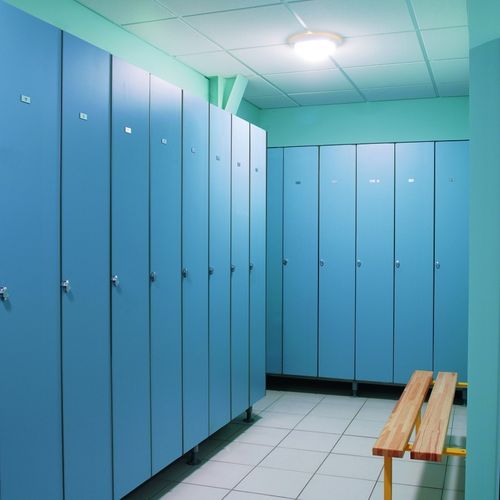 层压材料更衣室储物柜 - PROPRE - FRANCE EQUIPEMENT - 工业用途 / 安全 / 白色