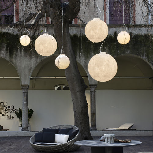 吊灯 - LUNA OUT - in-es artdesign - 钢 / Nebulite® / Laprene®
