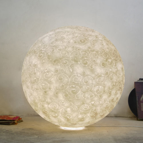 地面灯 - MOON 1 LIBERTY - in-es artdesign - 聚碳酸酯 / Nebulite® / 现代风格