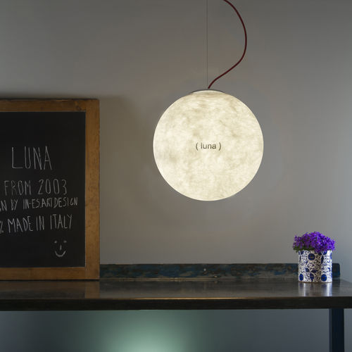 吊灯 - Luna 1 L.E. - in-es artdesign - 钢 / 聚碳酸酯 / Laprene®