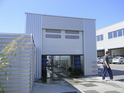 卷帘工业门 - LAMPO - Breda Sistemi Industriali S.p.A. - Portoni Seziona - PVC / 自动 / 公共机构用