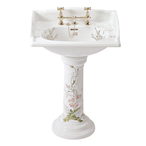 落地式台盆 - GRDN2000/GRDN2001/GRDN2002/GRDN2003 - GENTRY HOME - 瓷质 / 长方形 / 传统风格