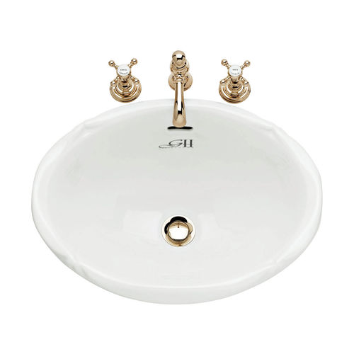 嵌入式台盆 - 2012 - GENTRY HOME - 瓷质 / 椭圆 / 传统风格