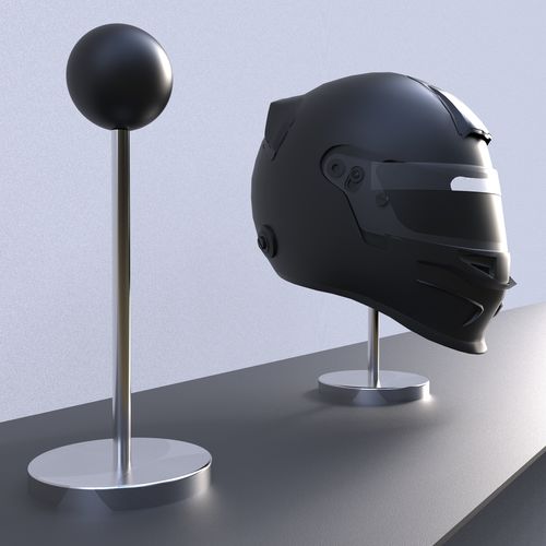 不锈钢头盔架 - SPHERICAL 1 - INSILVIS - 热塑性塑料 / 装配式