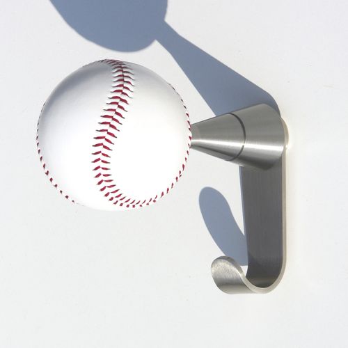 墙壁挂衣钩 - BASEBALL + - INSILVIS - 现代风格 / 不锈钢